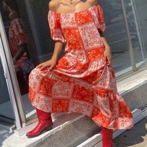 LISA SAYS GAH JONI MAXI paisley red